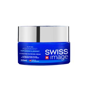 SWISS IMAGE Alpine Aquaboost Hydrating Water Gel Cream For all skin types 50ml سويس ايمج كريم جل مرطب للبشرة مناسب لجميع انواع البشرة