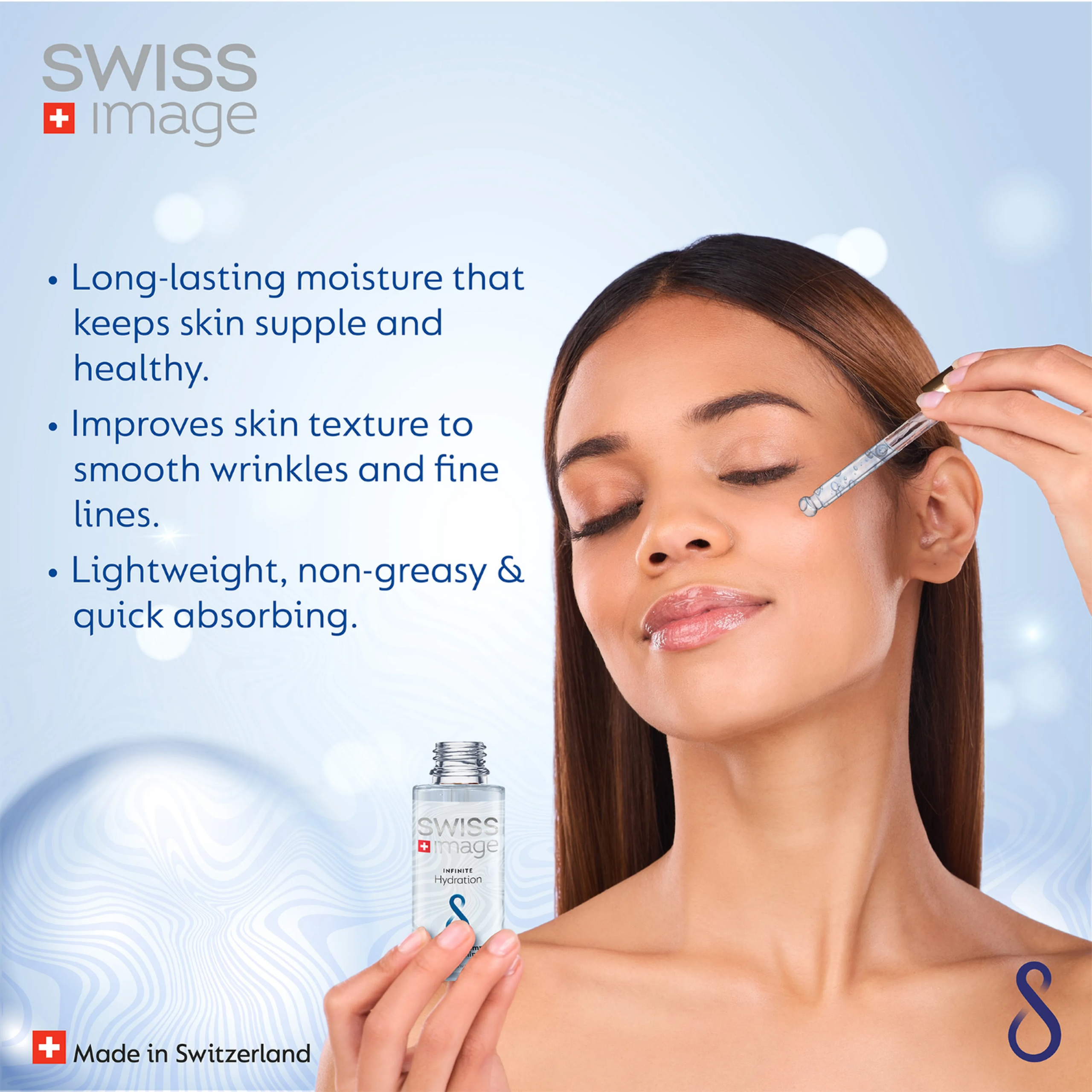 SWISS IMAGE Infinite Hydration Face Serum 30ml سويس ايمج سيروم مرطب للبشرة - Image 2