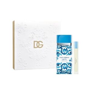 DOLCE & g GABBANA LIGHT BLUE CAPRI IN LOVE GIFT SET دولجي كابانا بكج هدايا للنساء
