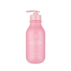 SCENTIO PINK COLLAGEN RADIANT & FIRM SHOWER SERUM 350ml  سينتيو غسول رغوي لجسم بالكولاجين الوردي