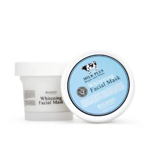 SCENTIO Milk Plus Whitening Q10 Facial Mask 100g  سينتيو ماسك كريمي لتفتيح البشرة