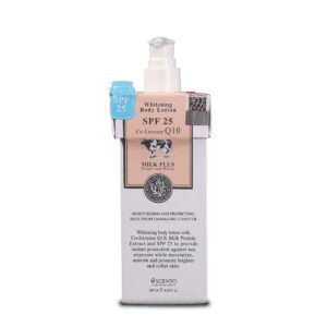 SCENTIO Milk Plus Body Lotion Extra SPF25 250ml  سينتيو لوشن حليبي مرطب للجسم مع عامل حماية من اشعة الشمس