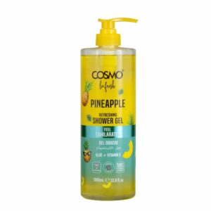 COSMO Pineapple Shower Gel 1000ml  كوزمو جل استحمام برائحة الأناناس