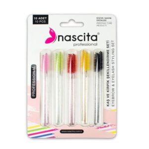 NASCITA Eyebrow & Eyelash Styling set 10pcs  ناسيتا مجموعة تصفيف الحواجب والرموش