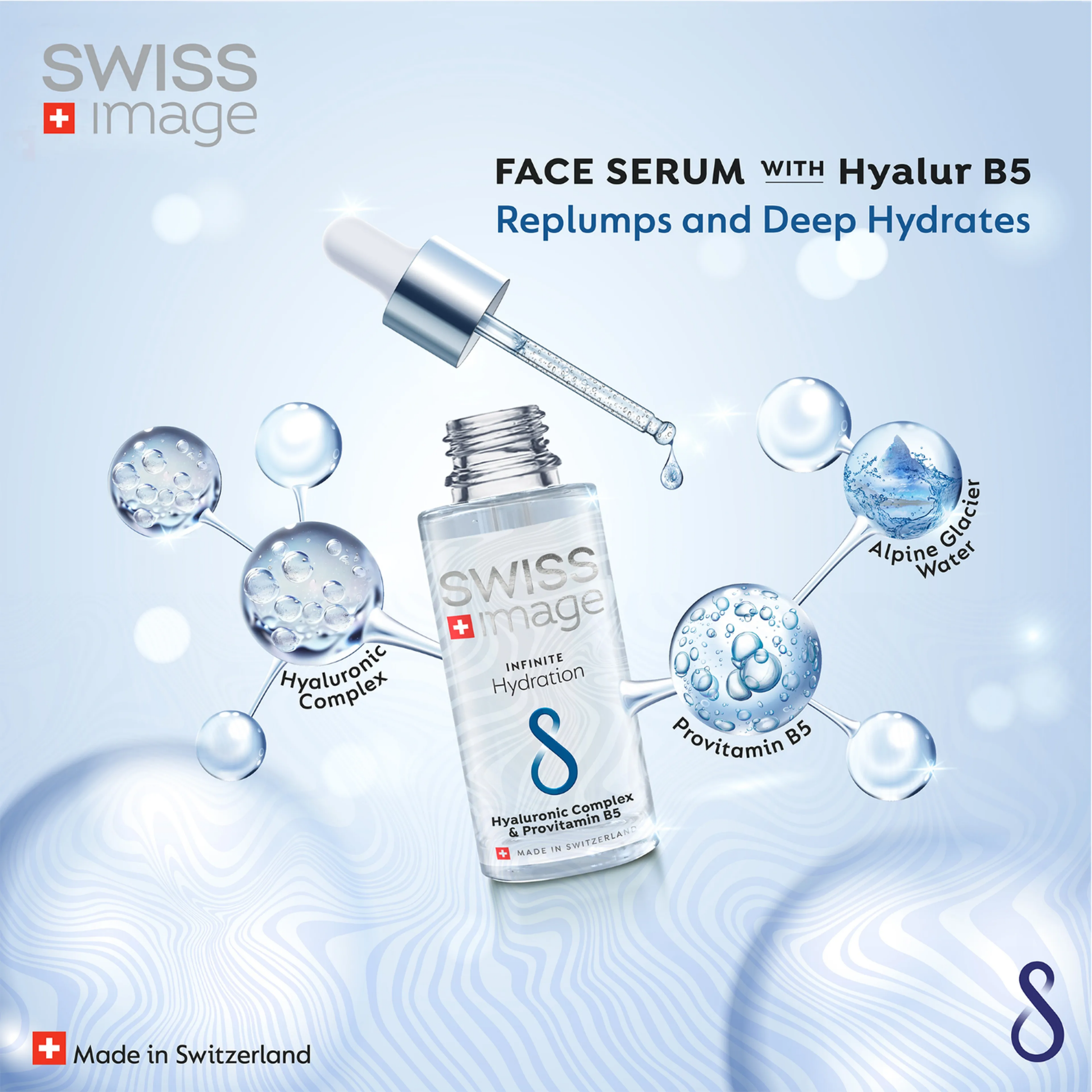 SWISS IMAGE Infinite Hydration Face Serum 30ml سويس ايمج سيروم مرطب للبشرة - Image 3