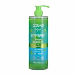 COSMO Peppermint Shower Gel 1000ml  كوزمو جل استحمام برائحة النعناع