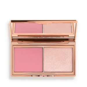 CHARLOTTE TILBURY Hollywood Blush & Glow Glide Palette - Fair to Medium شارلوت باليت أحمر خدود