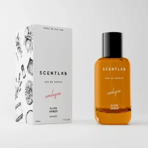 SCENTLAB Glow Amber Exclusive Unisex Eau De Parfum 50ml سنت لاب عطر للرجال والنساء