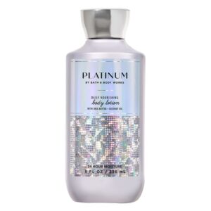 BATH AND BODY WORKS body lotion 236ml - Platinum باث اند بدي وركس مرطب للجسم