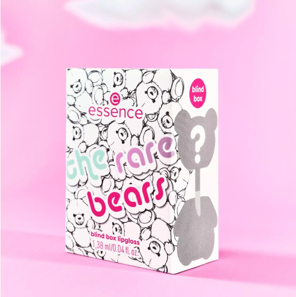 ESSENCE the rare bears blind box lipgloss اسينس ملمع شفاه شفاف في علبة مفاجآت - Image 6