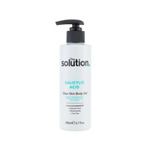 THE SOLUTION salicylic acid clear skin body gel 200ML جل مرطب للجسم بحمض الساليسيليك لتفتيح البشرة