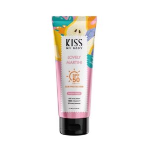 KISS MY BODY Sun Protection Perfume Serum SPF 50 PA++++ 180g - Lovely Martini سيروم واقي من اشعة الشمس