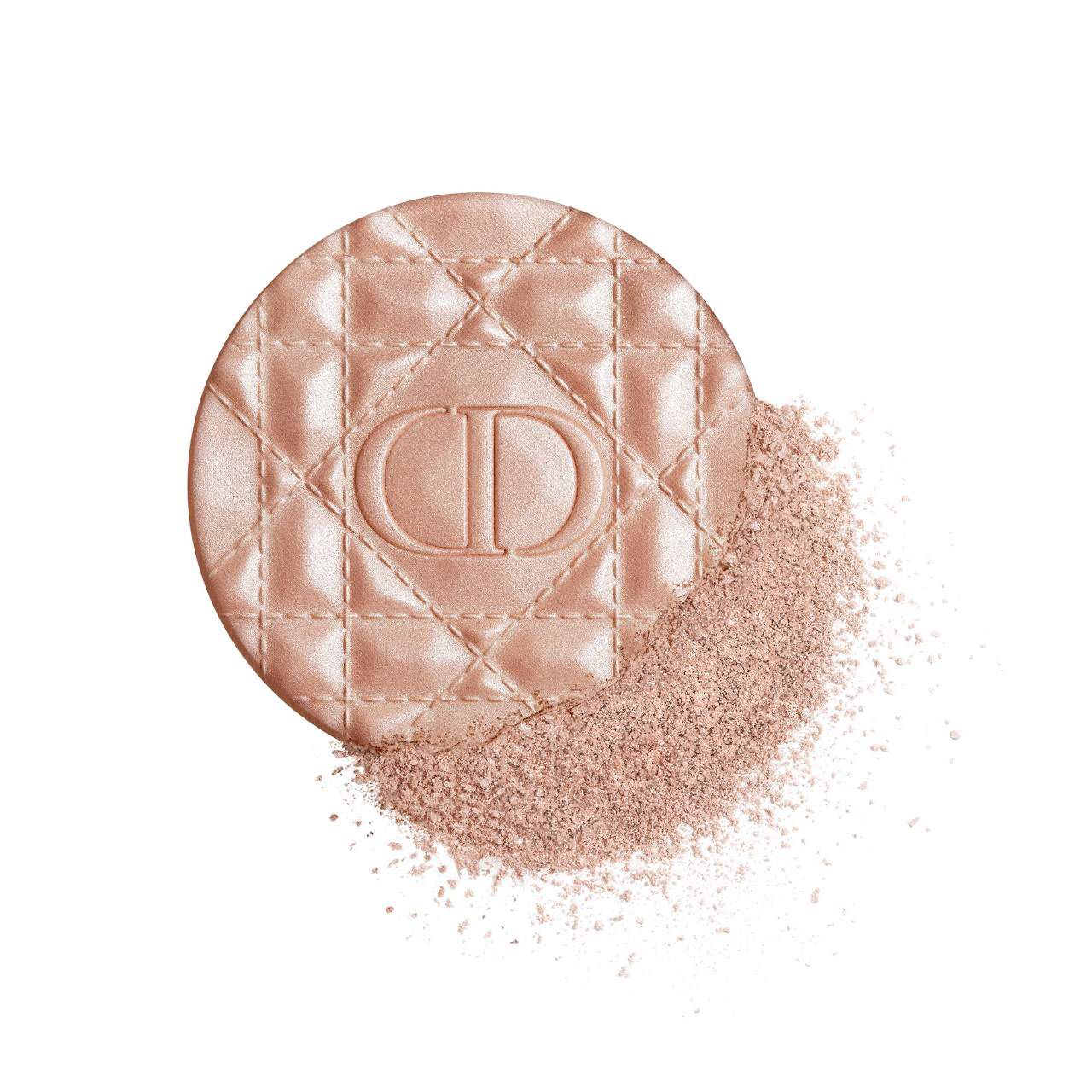DIOR FOREVER GLOW LUMINIZER - 02 Gold Halo ديور هايلايتر مخملي للبشرة - Image 3