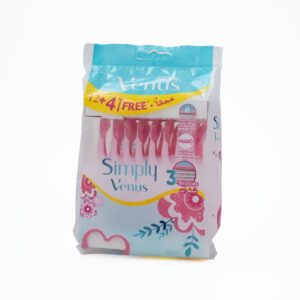 GILLETTE SIMPLY VENUS 3 جيليت ڤينوس شفرات حلاقة للنساء