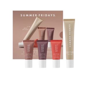 SUMMER FRIDAYS LIP BUTTER BALM SET (15g+7g+7g+7g) سمر فرايدي مجموعة العناية بالشفاه