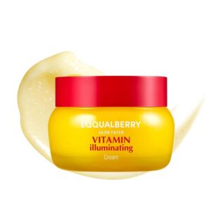 EQQUALBERRY Vitamin illuminating Cream For All skin types 50ml إيكوال بيري كريم مرطب معزز لاشراقة البشرة