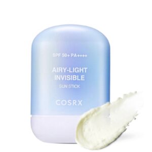 COSRX AIRY-LIGHT INVISIBLE SUN STICK FOR ALL SKIN TYPES 19g كوزركس واقي شمس ستك للبشرة