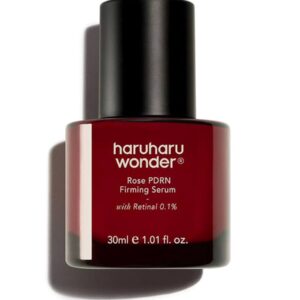 HARUHARU WONDER ROSE PDRN FIRMING SERUM WITH RETINAL 0.1% 30ml (For All Skin Types) هارو هارو سيروم الريتينول لمكافحة تجاعيد البشرة