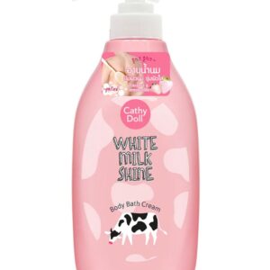 CATHY DOLL WHITE MILK SHINE BODY BATH CREAM  كاثي دول كريم أستحمام للجسم