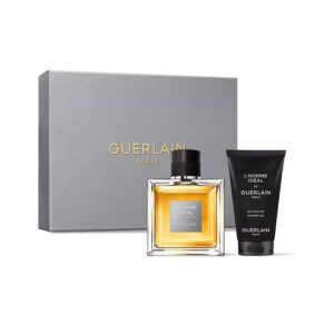 GUERLAIN PARIS L HOMME IDEAL EAU DE TOILETTE GIFT SET (100ml+75ml) كيرلاين بكج هدايا للرجال