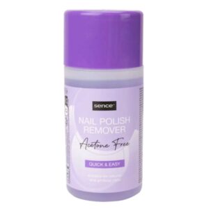 SENCE BEAUTY NAIL POLISH REMOVER ACETONE FREE 150ML سينس بيوتي مزيل طلاء الاظافر خال من الاستيون