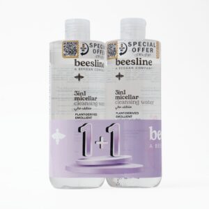 BEESLINE 3IN1 MICELLAR CLEANSING WATER 1+1 بيزيلين ميسيلار منظف للبشرة