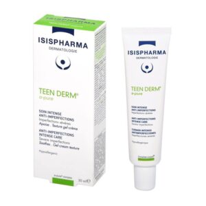 ISISPHARMA TEEN DERMA-PURE ANTI-IMPERFECTIONS CARE 30ml أسيس فارما كريم مضاد للحبوب للبشرة الدهنية والمختلطة