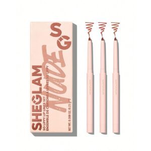 SHEGLAM So Lippy Lip Liner Set - Au Naturel شيكلام مجموعة مكياج قلم تحديد الشفاه