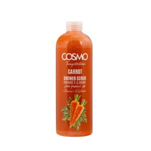 COSMO Temptation Shower Scrub 1000ml - Carrot كوزمو جل استحمام مقشر برائحة الجزر
