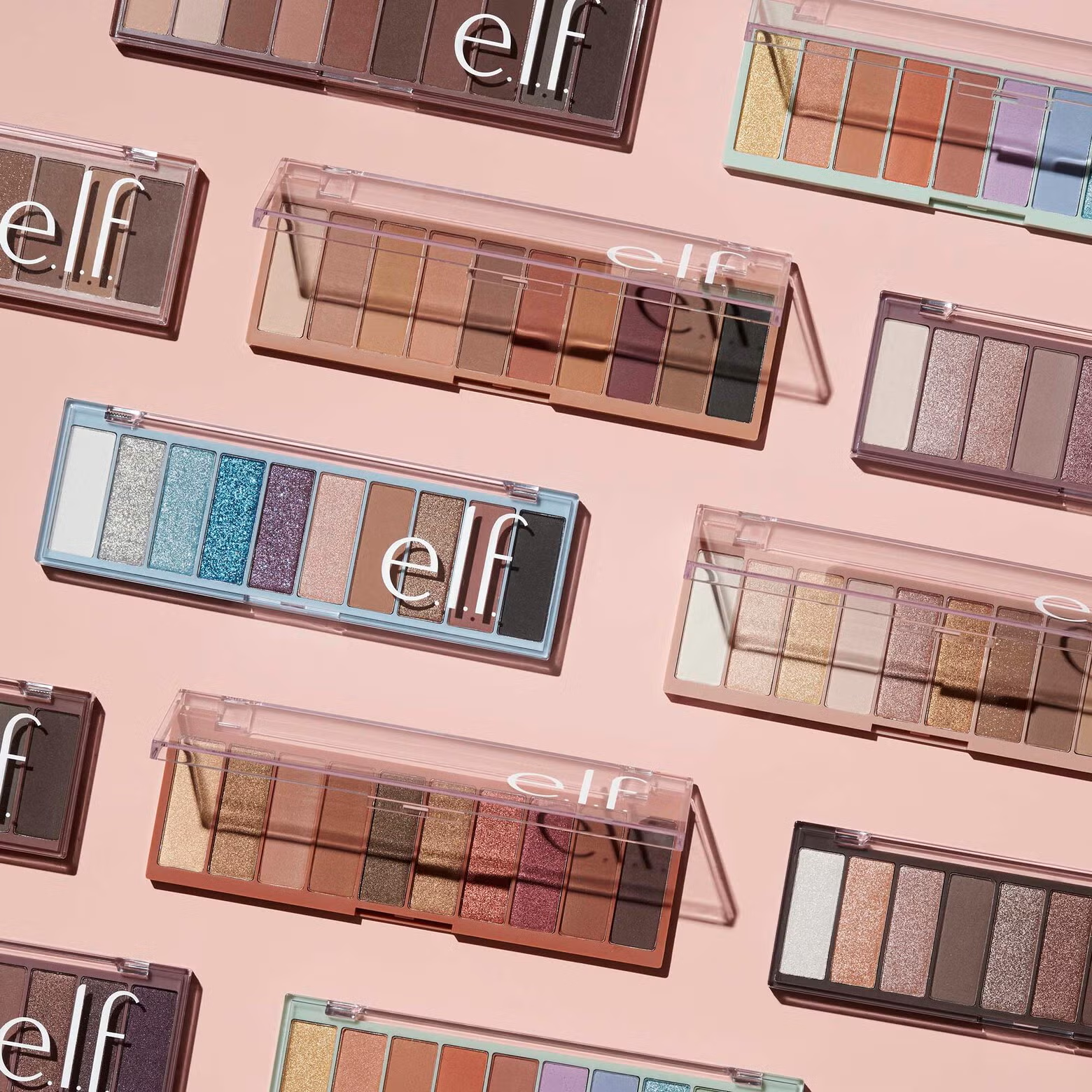 E.L.F Perfect 10 Eyeshadow Palette - NUDE ROSE GOLD أيلف باليت ظلال العيون - Image 5