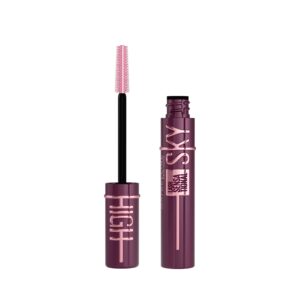 MAYBELLINE Sky High® Washable Lengthening & Volumizing Mascara - Burgundy Haze  ميبلين مسكارا لتكثيف وتطويل الرموش