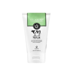 Scentio Milk Anti-Acne Deep Cleansing Gel 100ml  سينتيو غسول تنظيف عميق بالحليب للبشرة مضاد لحب الشباب