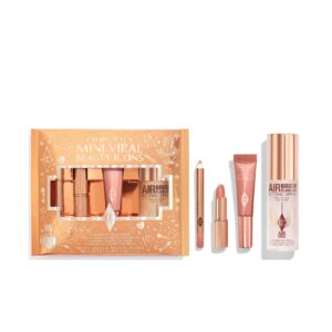 CHARLOTTE TILBURY Charlotte's Mini Viral Beauty Icons 4PCS  شارلوت بكج مكياج للبشرة