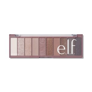 E.L.F Perfect 10 Eyeshadow Palette - NUDE ROSE GOLD أيلف باليت ظلال العيون