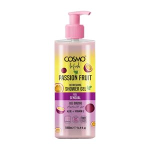 COSMO Passion Fruit Shower Gel 1000ml  كوزمو جل استحمام برائحة الباشن فروت