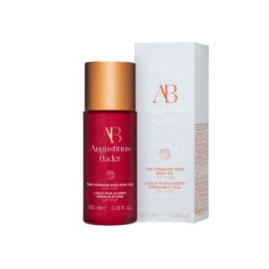 AUGUSTINUS BADER The Geranium Rose Body Oil 100ml اوكوستينوس بدر زيت الجسم برائحة إبرة الراعي والورد