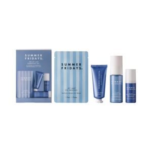SUMMER FRIDAYS The Jet Lag Essentials Set for Hydration 4PCS سمر فرايديز مجموعة أساسيات الترطيب