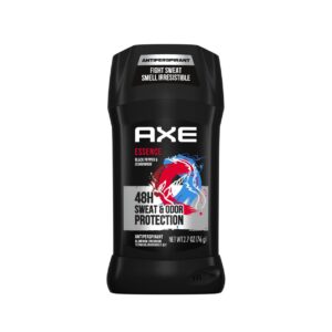AXE Essence Men's Antiperspirant Deodorant Stick Black Pepper & Cedarwood 76g اكس مزيل عرق صلب برائحة الفلفل الأسود وخشب الأرز