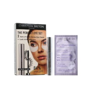 CHRISTIAN BRETON THE PERFECT EYE SET (Mascara + Eye patch)  كريستيان بريتون مجموعة العناية بالعين