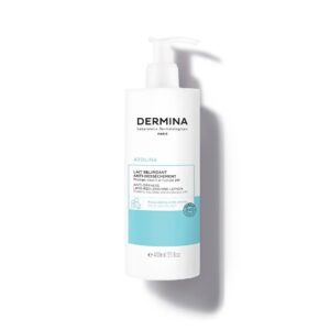DERMINA ATOLINA ANTI-DRYNESS LIPID-REPLENISHING LOTION 24H DRY TO VERY DRY SKIN 400ml  ديرمينا لوشن للجسم مرطب مضاد للجفاف يقوي الحاجز ويعزز تماسك البشرة