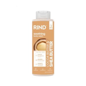 RIND PRO Soothing BODY WASH 606ml - Cocoa Butter & Shea Butter  ريند غسول جسم غني بزبدة الكاكاو والشيا
