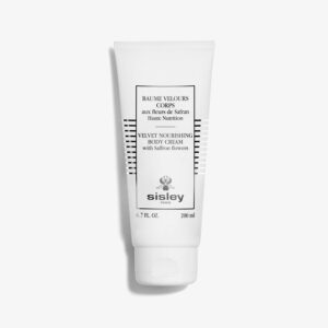SISLEY Velvet Nourishing Body Cream with Saffron flowers 200ml  سيسلي كريم زهر الزعفران المرطب للجسم يهدئ الجفاف ويمنحه نعومة