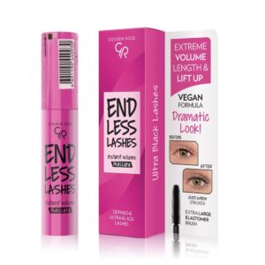 GOLDEN ROSE ENDLESS LASHES MASCARA كولدن روز مسكارا رموش