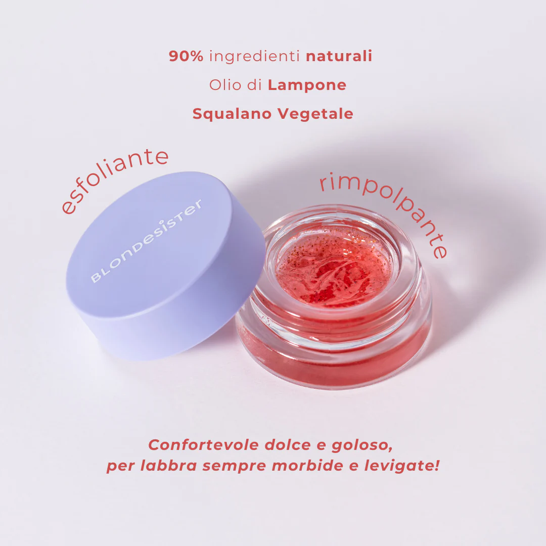 BLONDESISTER DAYLICIOUS - GENTLE LIP SCRUB بلوندي سيستر مقشر للعناية بالشفاه - Image 7
