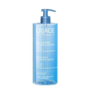URIAGE Extra-Rich Dermatological cleansing gel 500 ml  يورياج جل استحمام للجسم والوجه مناسب للبشرة الحساسة