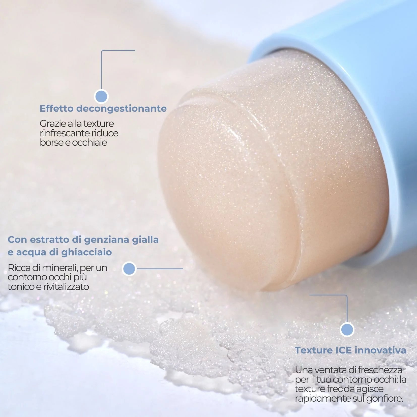 BLONDESISTER EYECING EYE BALM بلوندي سيستر ستك منعش لمنطقة حول العينين يقلل الانتفاخ والهالات السوداء - Image 2