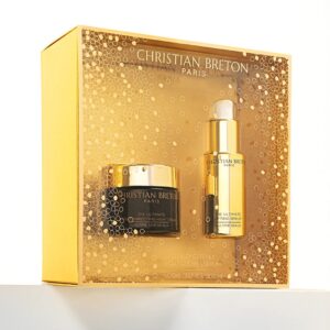 CHRISTIAN BRETON Luxury Night Cream and Serum set (Serum 30ml + Cream 50ml) كريستيان بريتون مجموعة فاخرة من كريم وسيروم ليلي