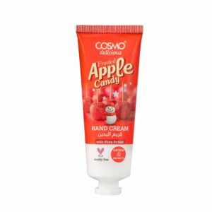 COSMO DELICIOUS HAND CREAM 75ml - Frosted Apple Candy  كوزمو كريم مرطب لليدين برائحة حلوى التفاح