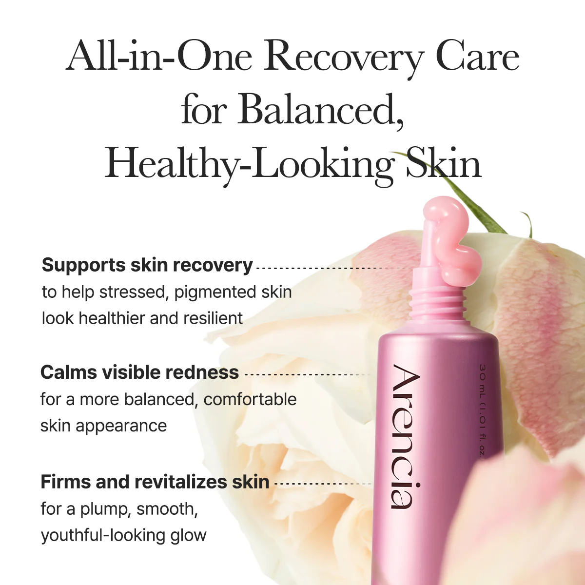 ARENCIA PDRN Booster Shot Face and Eye Moisturizer 30ml ارينسيا كريم مرطب يهدئ الاحمرار ،يقوي حاجز البشرة ويوحد لون البشرة - Image 5