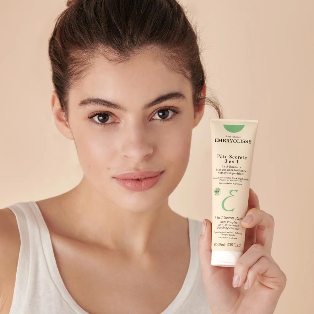 EMBRYOLISSE 3-in-1 Secret Paste 100ml غسول وقناع معالج منقي للبشرة المعرضة للحبوب - Image 4
